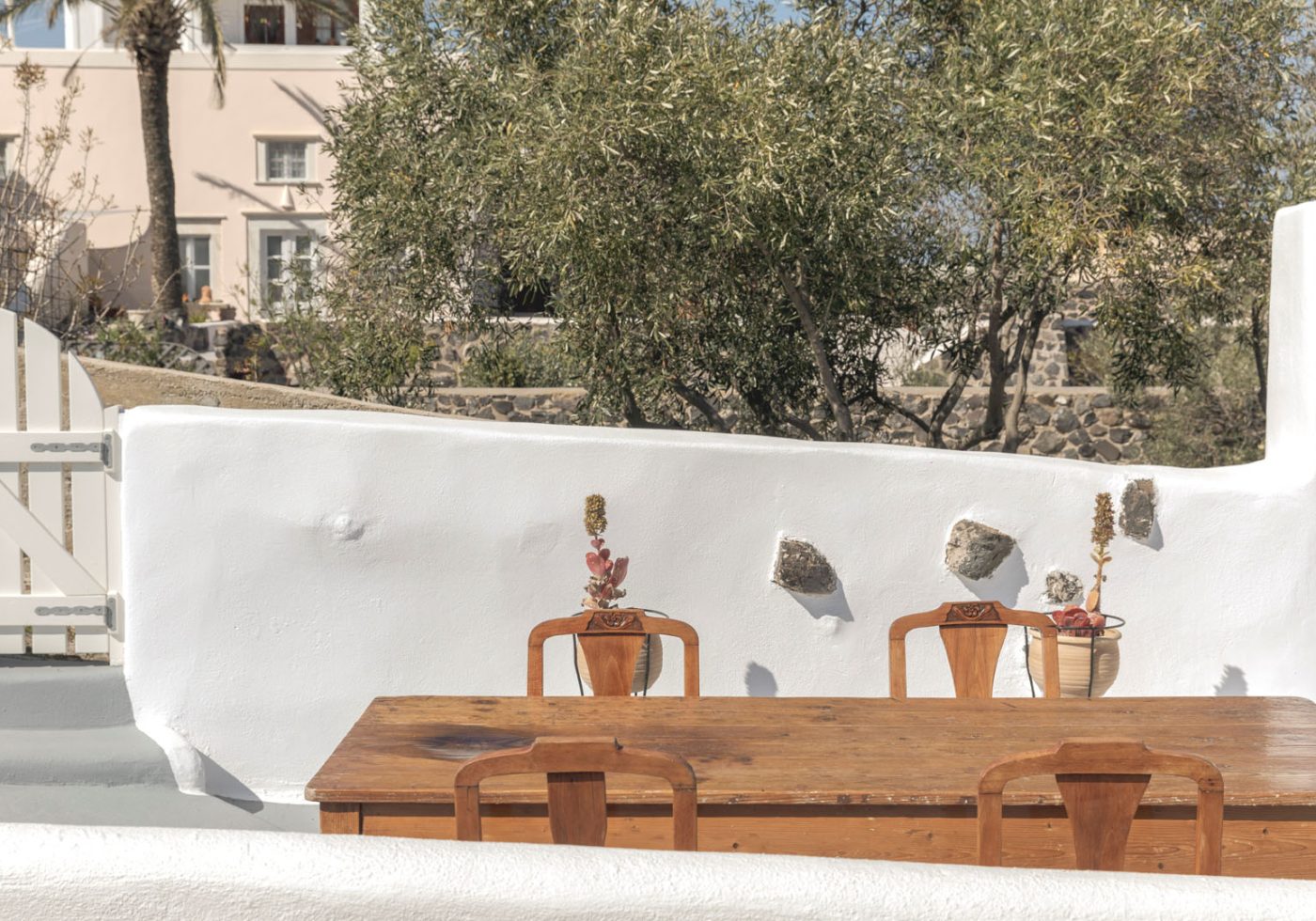 crown of fira santorini cave house rooftop terrace 10