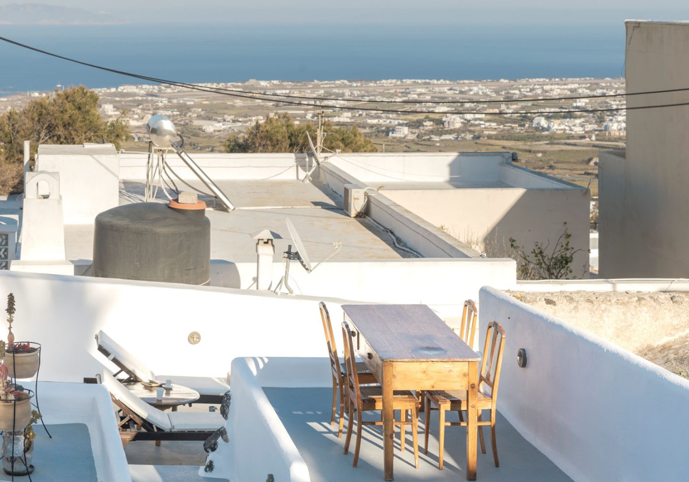 crown of fira santorini cave house rooftop terrace 13