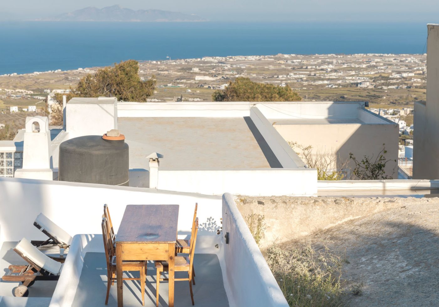 crown of fira santorini cave house rooftop terrace 14