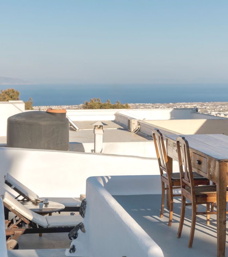 crown of fira santorini cave house rooftop terrace 15