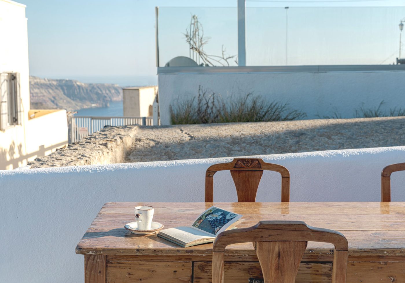 crown of fira santorini cave house rooftop terrace 20