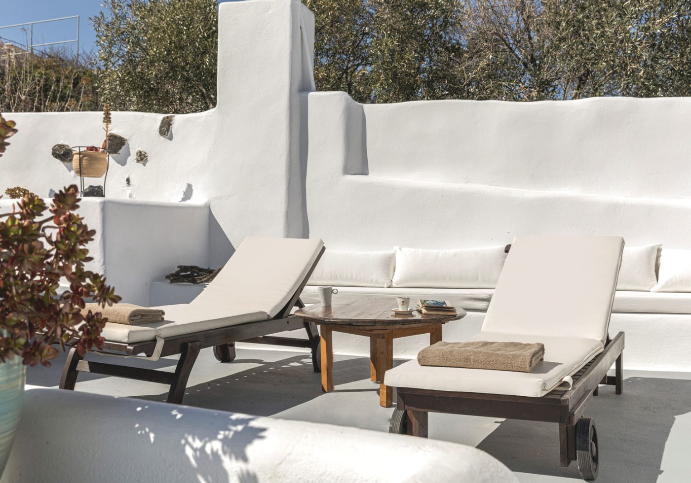 crown of fira santorini cave house rooftop terrace 3